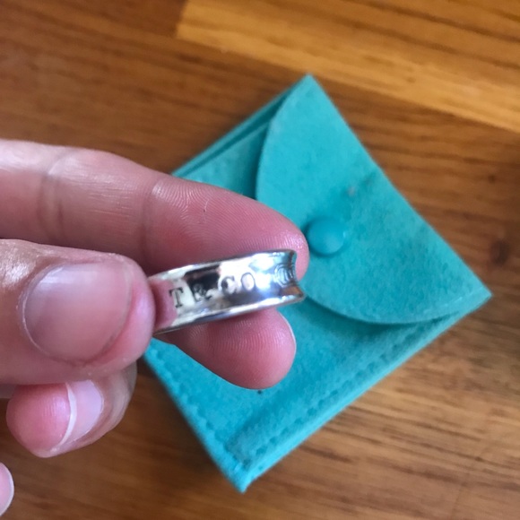 Tiffany 1837 Sterling Silver Ring - Picture 3 of 5